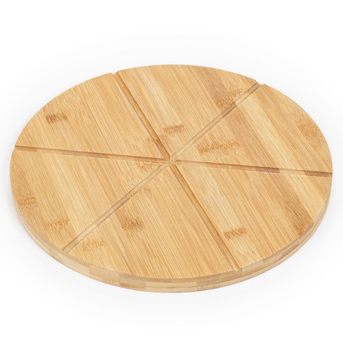Bamboo pizza cake - cake, serving
