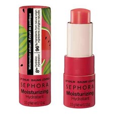 Sephora Moisturising Lip Balm in Watermelon sheer 3.5g full size
