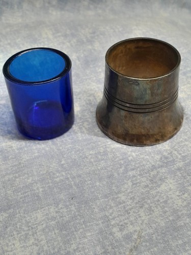 Antique mustard salt - antique, holder