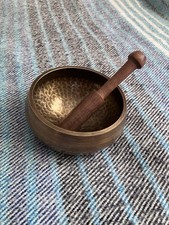 Tibetan Singing Bowl, 12.5cm Diameter
