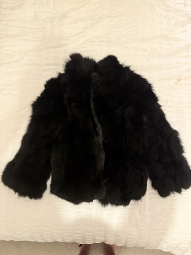 Fox fur coat size - fox,