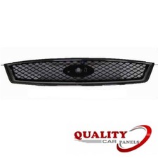 Front Top Grille Black With