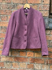 Orvis Jacket Pink Tweed Wool Smart Size 18 Women’s