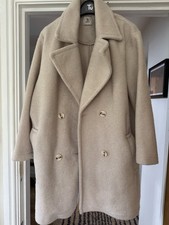 Ladies TU Cream Coat L