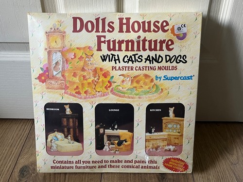 Dolls house furniture with - furniture,