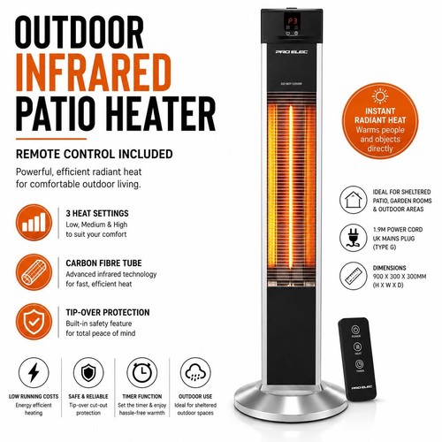 Pro elec floor standing - floor, patio