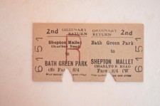 Railway Ticket BTC Shepton