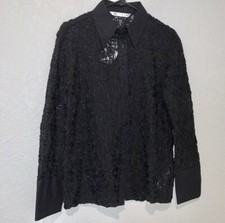 NEW Zara embroidered lace shirt/ jacket - Size S