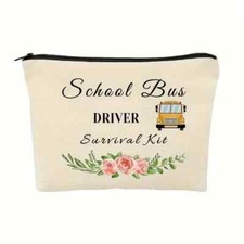 Cosmetic Case School Bus