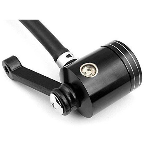 Black universal front brake - black,
