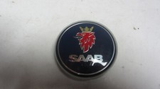 12802437 SAAB ALLOY WHEEL CENTRE CAP NEW GENUINE 60MM BLUE