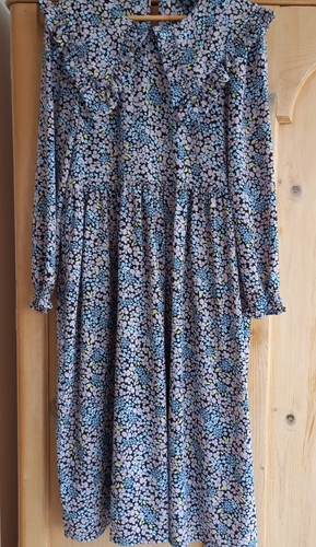 Monki black floral - black,