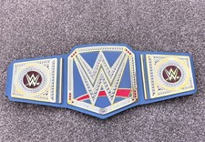 MATTEL WWE WORLD BLUE UNIVERSAL HEAVYWEIGHT CHAMPION WRESTLING BELT TOY REIGNS