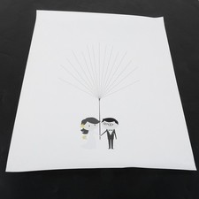 Fingerprint Painting Bride