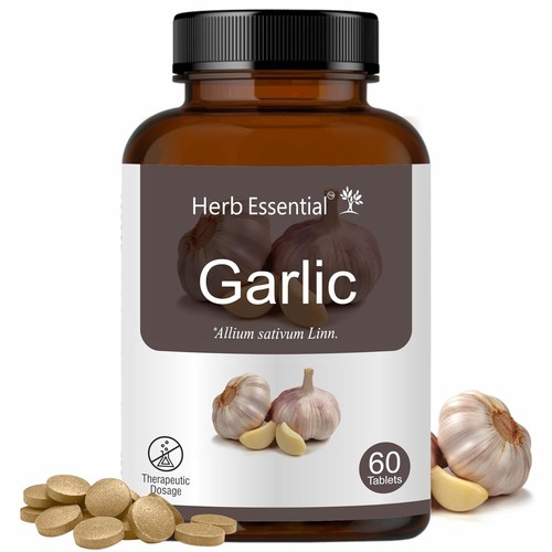 Herb essential garlic tablets - essential,
