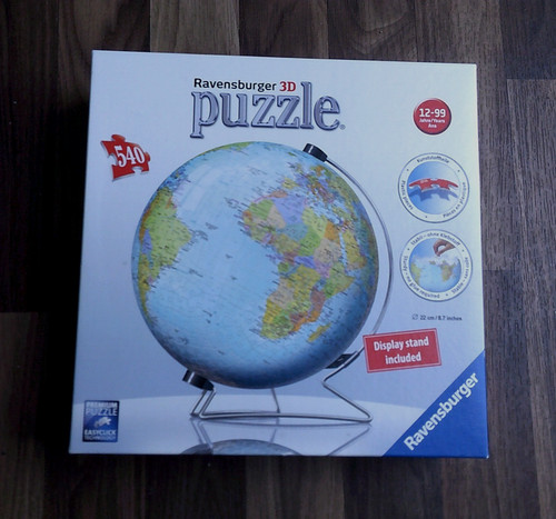 Ravensburger world globe - 3d,
