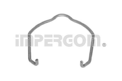 Holding clamp charge air - clamp, hose