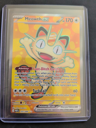 Pokémon tcg meowth - pokémon, card