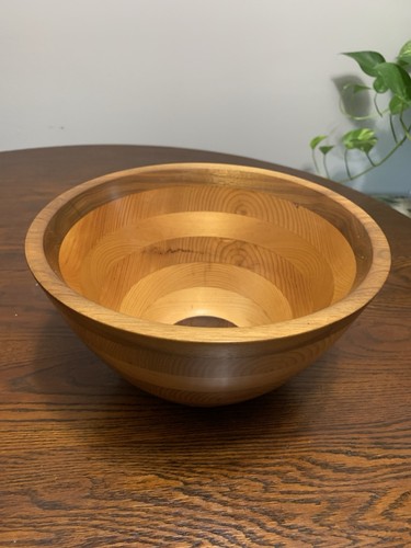 Vintage wooden bowl x - vintage,