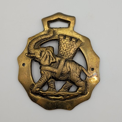 Vintage brass horse harness - vintage,