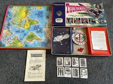 Vintage Rare 1966 Thunderbirds Waddingtons Board Game Spares Not Complete 