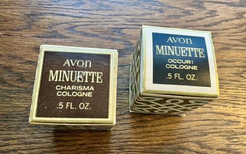 Two avon minuette colognes - avon,