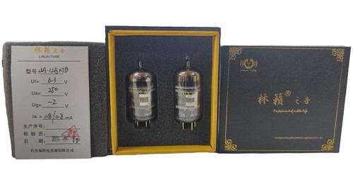 Gold matched pair linlai ecc83 - pair,