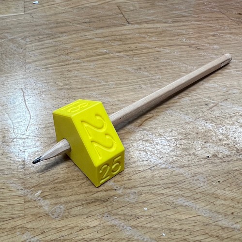 Offset scribe marking - scribe, for