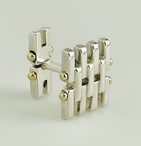 Tiffany gatelink cufflink - gatelink, in
