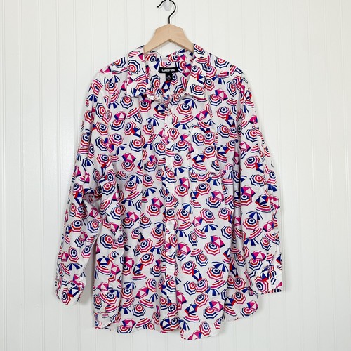 Lands end womens - button, top