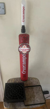 Cruzcampo lager beer font - beer, pump