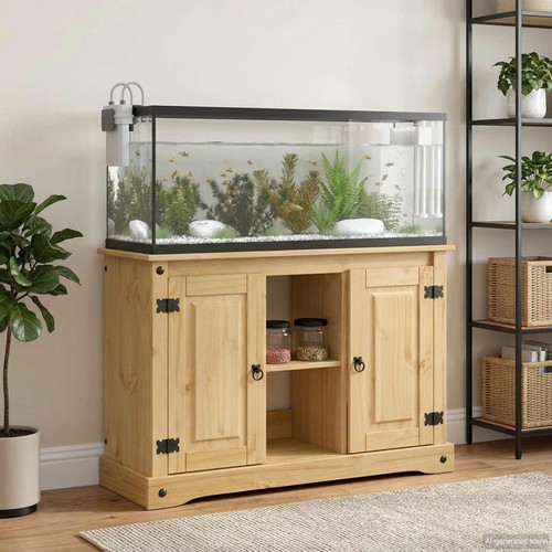 Aquarium stand brown 101 x - stand,