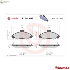 BRAKE PAD SET DISC BRAKE P 24