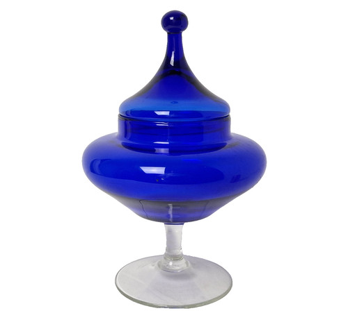 Vintage retro cobalt - , blue