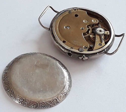 Ww1 silver cased - trench, watch