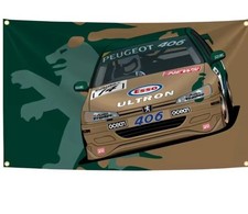 Peugeot 406 BTCC Banner Flag