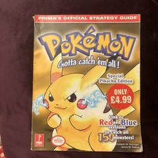 Pokemon Yellow Prima Official Strategy Guide