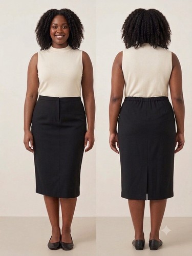 Lafayette 148 black - black, satin