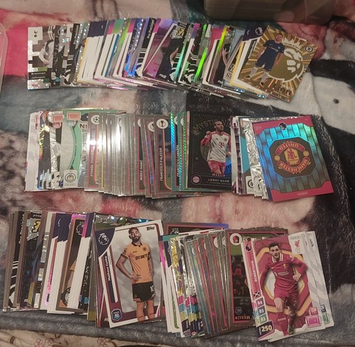 400 football cards mixed job - 400+,