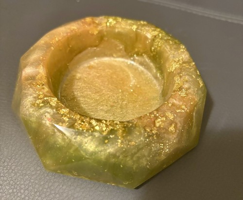 Handmade gold leaf and glitter - handmade,