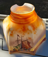 LAMP SHADE 1920s BOAT SCENE