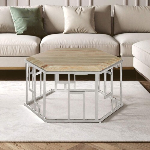 Natural onyx stone top - natural,