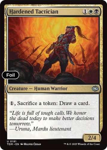 Hardened tactician foil - -, nm