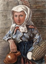 Portrait Of A Girl - Victorian