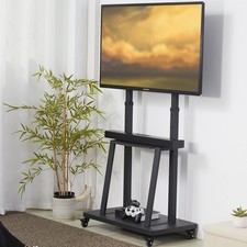 Large Floor TV Stand with 2