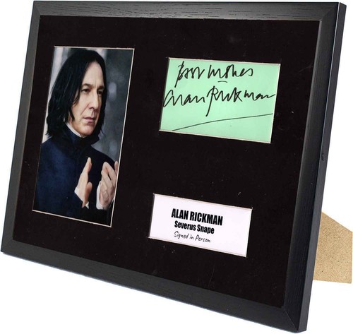 Alan rickman hand signed - alan,