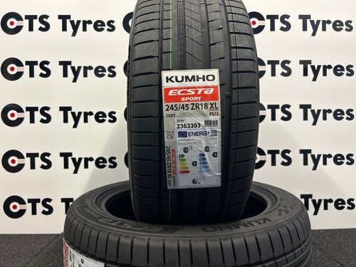 245 45r18 kumho ecsta - 2, x