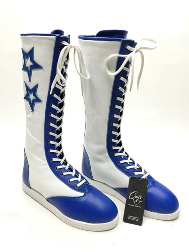 Handmade wrestling long boots - long,