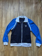 Sergio Tacchini Vintage 1980s Original Cotton Tracksuit Jacket Mens Size M