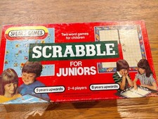 Vintage Junior Scrabble Board